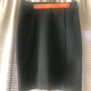 Express black skirt